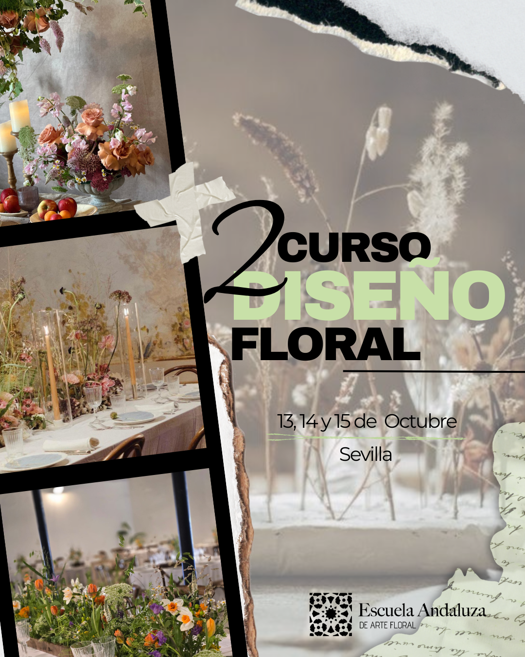Post para instagram vertical invitacion evento naranja y negro Un elemento decorativo con la escuela de fondo