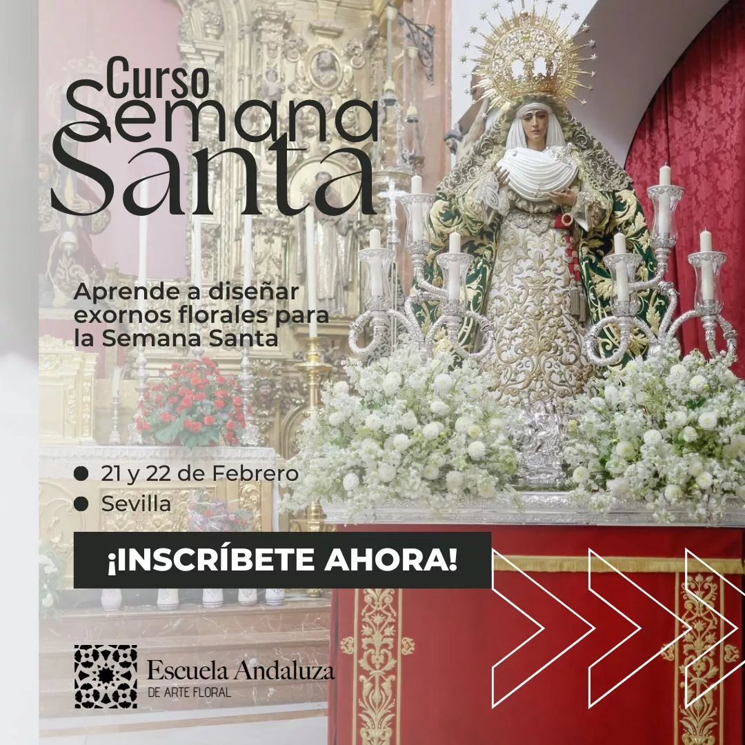 Curso Semana Santa 2026 Arreglo en estilo vegetativo